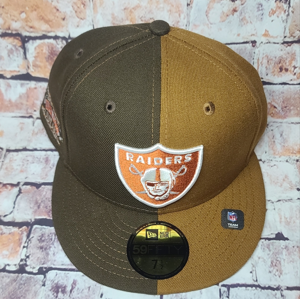 Las vegas raiders split hat